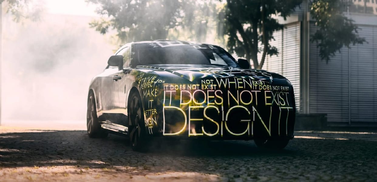 rolls royce electric car Rolls-Royce Spectre rolls royce teased first-ever all-electric luxury car