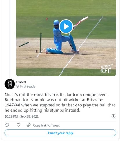 Provincial T20 Cup Watch Video: Bizarre Dismissal as South African Batsman Invents New Way To Get Out | Ayabulela Gqamane hit his own wicket