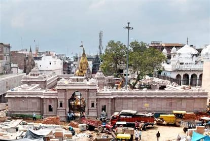 Kashi Vishwanath corridor Ganga view gallery and gate work started  Manikarnika to Lalita Ghat seen will be change