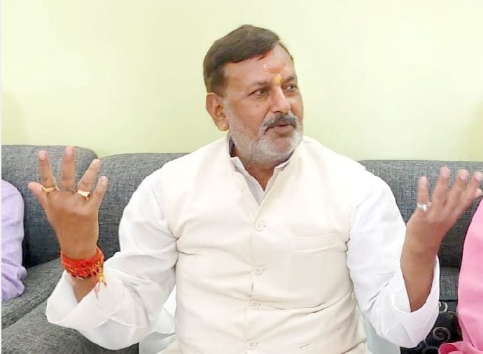 Bhadohi Describing the action taken in the disproportionate assets case the former minister was shocked said  will fight from anywhere bsp candidature