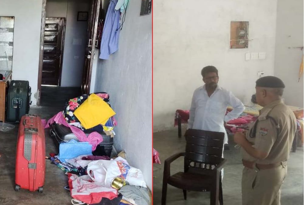 Haridwar News: Robbery after merchant navy Soldiers family members hostage Photos