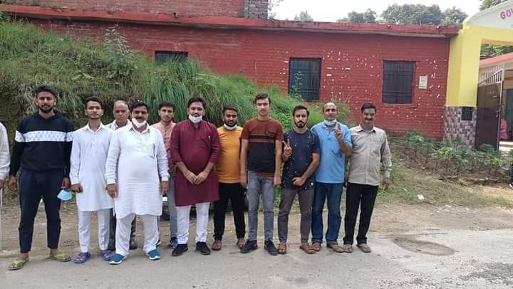 Neeraj Sharma became the head of Makkar Panchayat