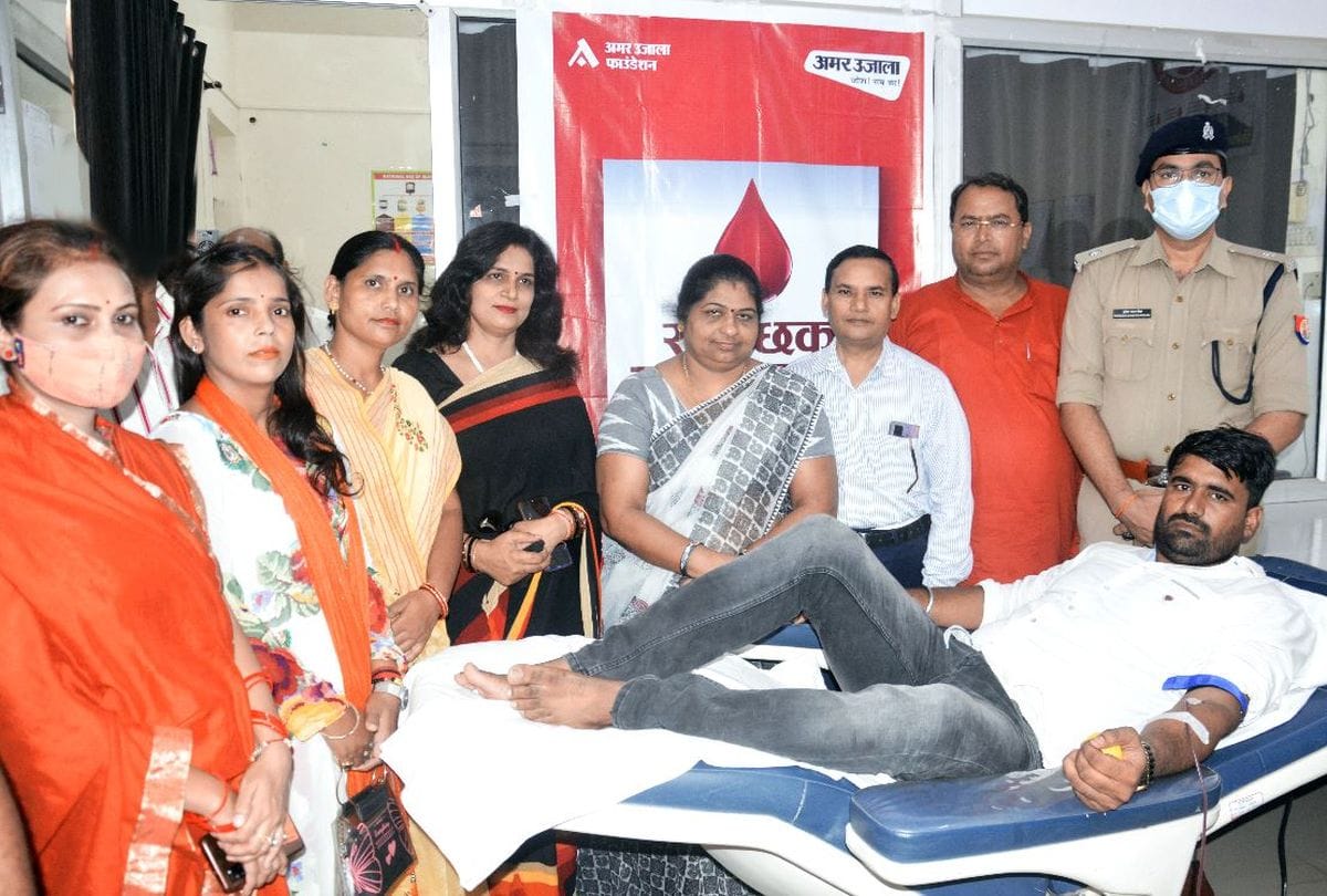 Amar Ujala Foundation Blood Donation Camp Today In Agra Divison