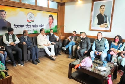 शिमला में हुई कांग्रेस चुनाव समिति की बैठक