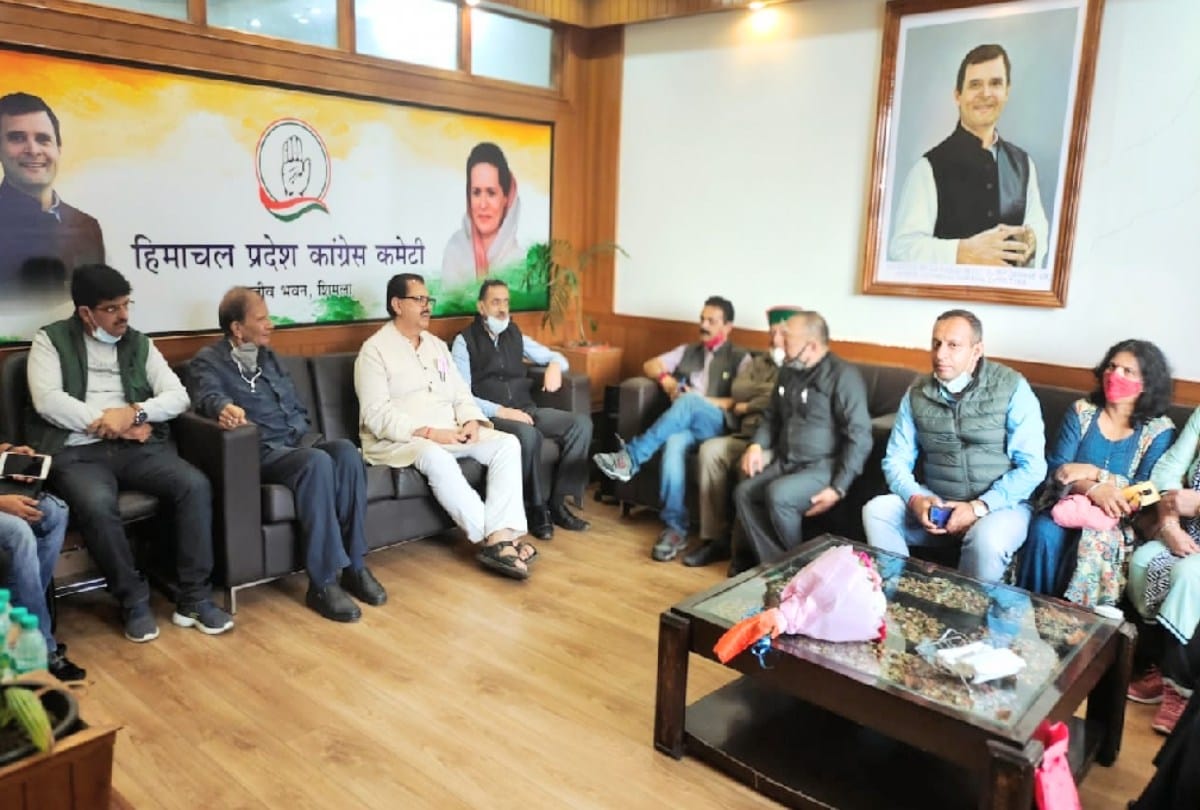 himachal Congress sent one each from three assembly, three names from Mandi