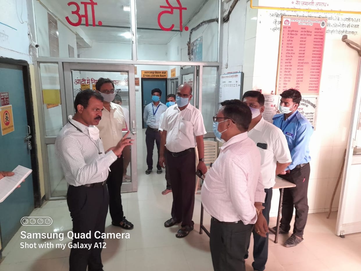 dm inspction dictict hospital, 36 found absant