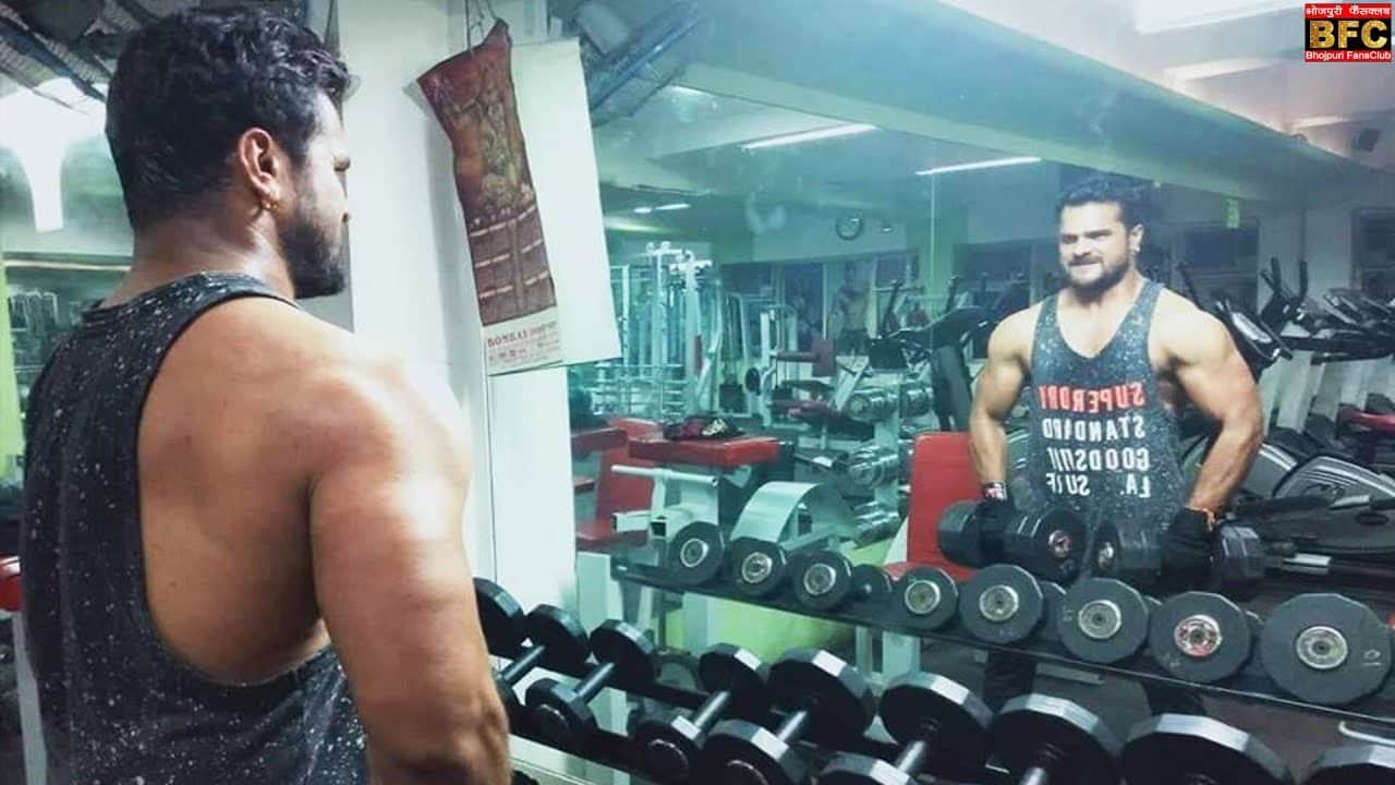 bhojpuri actor khesari lal yadav fitness and work out  secrets