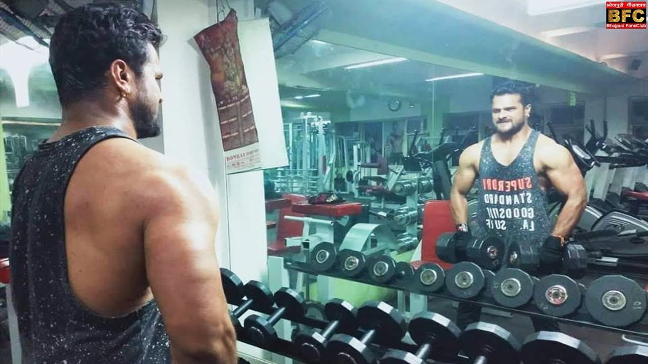 bhojpuri actor khesari lal yadav fitness and work out  secrets