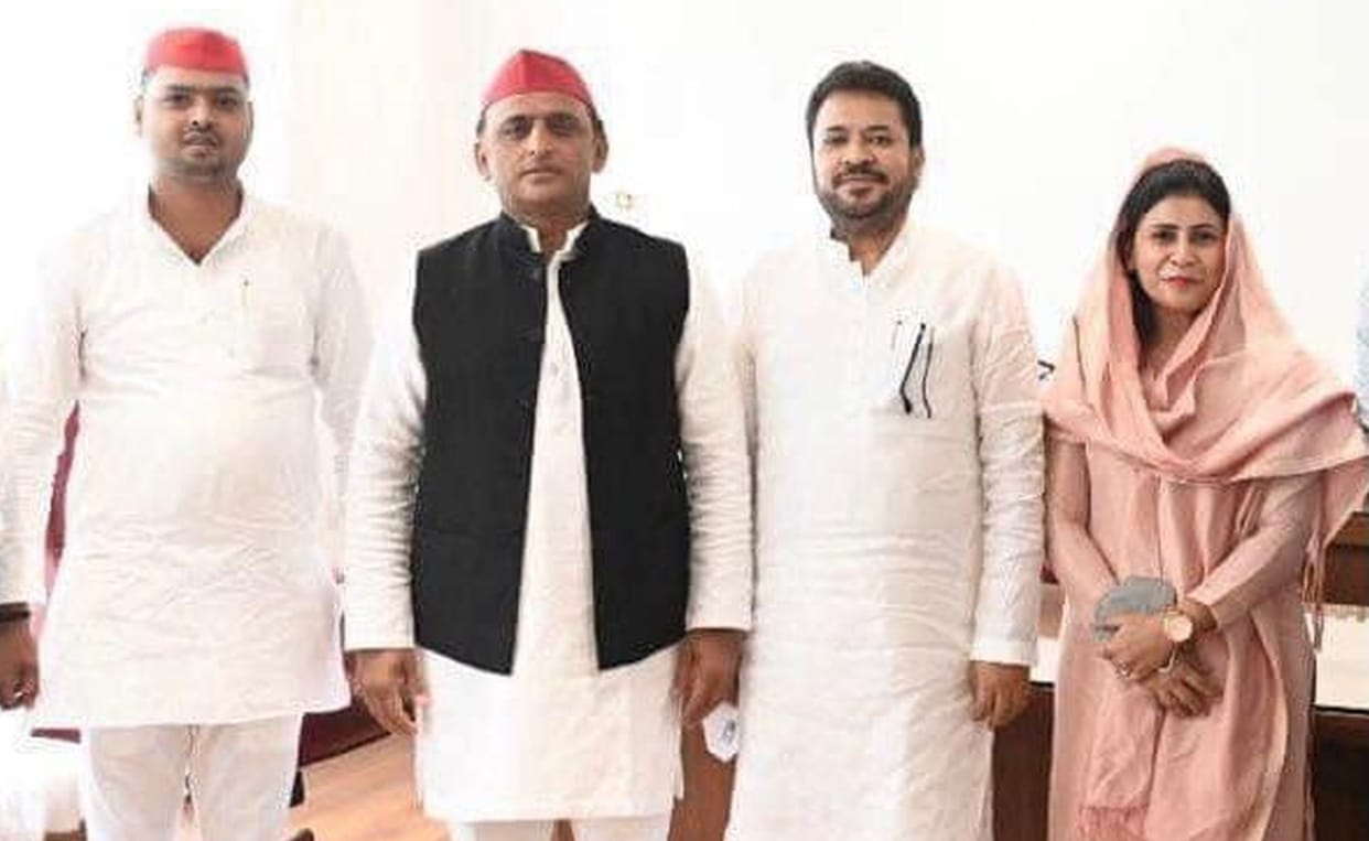 After two decades, Rizwan joined the SP with his daughter