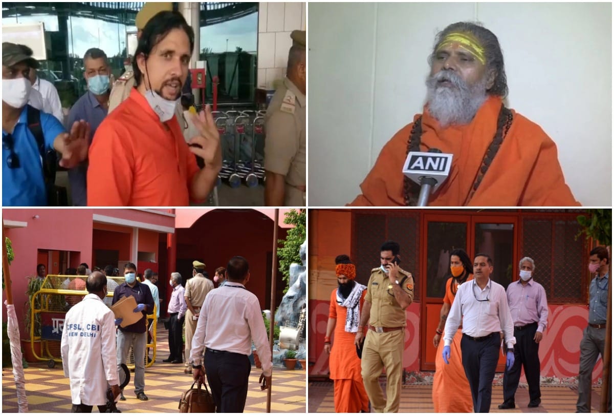 allahabad mahant narendra giri suicide case Narendra Giri had brought Anand Giri to the Math in 2005, there was a dispute in 2008 over the formation of Ganga Sena.