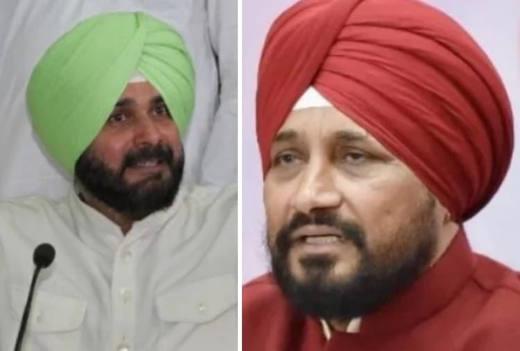 Navjot Singh Sidhu raised questions on Punjab DGP and Advocate General during meeting with CM Channi