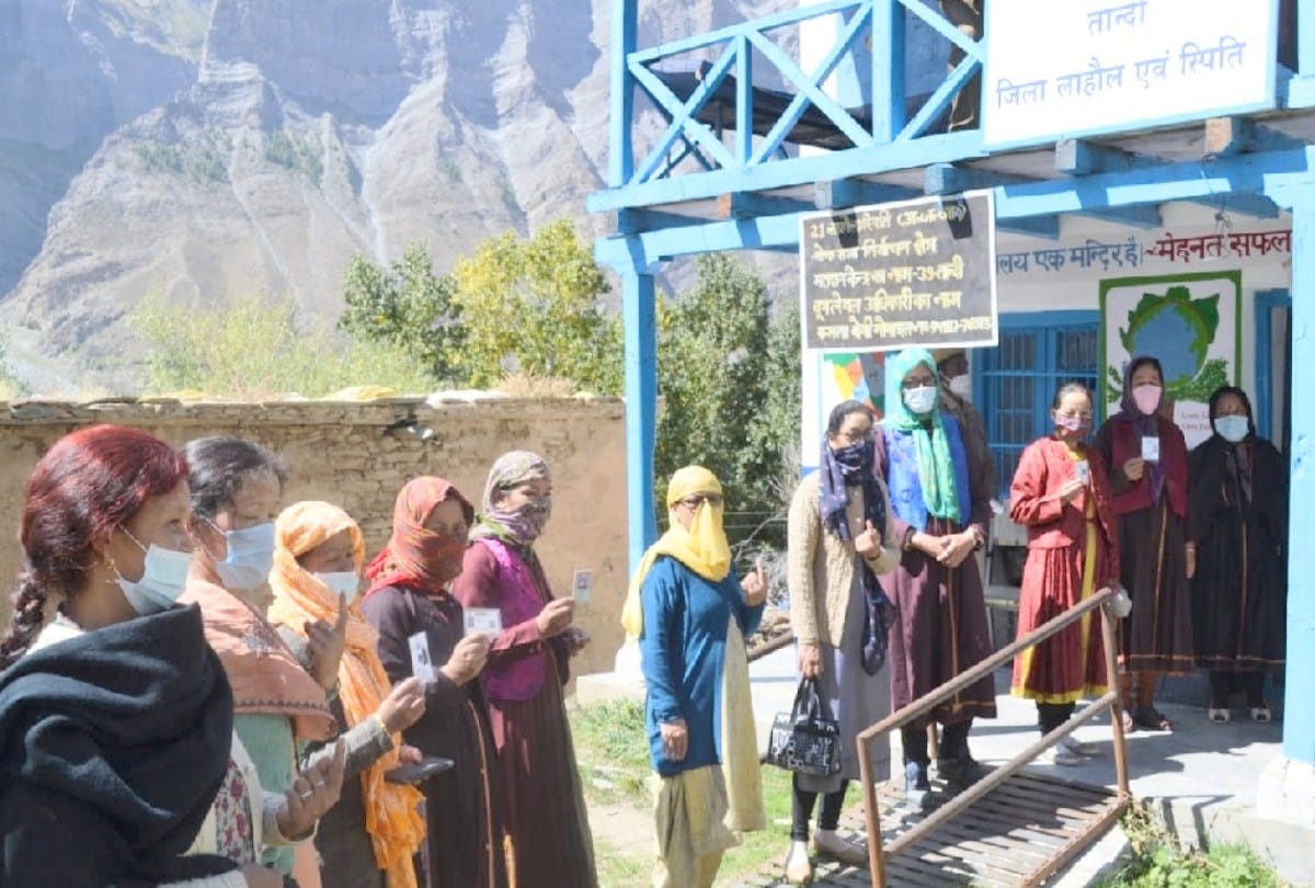 Panchayat elections Himachal: 71 percent voting in the second phase