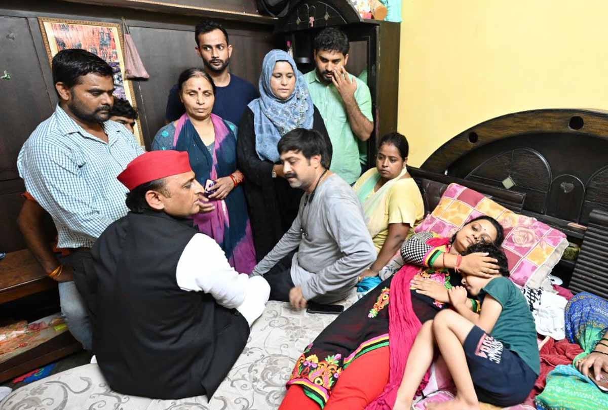 Manish Gupta murder case: Meenakshi said with folded hands, SP people are not doing well now