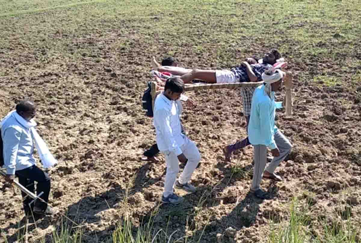 There is no road in this village of Chitrakoot