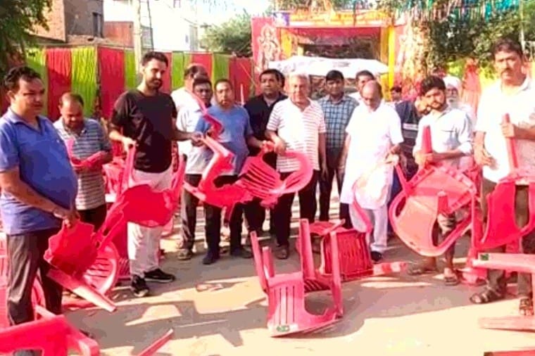 Goons attacked during Ramlila in Bathinda of Punjab