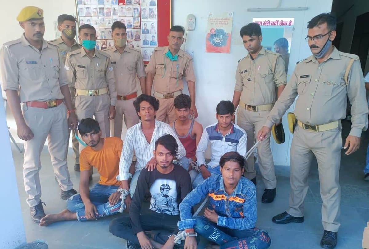 Agra Police Arrests Six Miscreants Before Loot