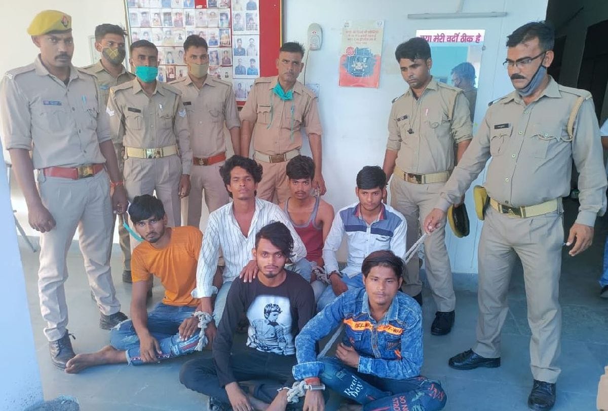 Agra Police Arrests Six Miscreants Before Loot