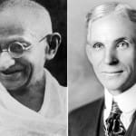 Mahatma Gandhi and henry ford