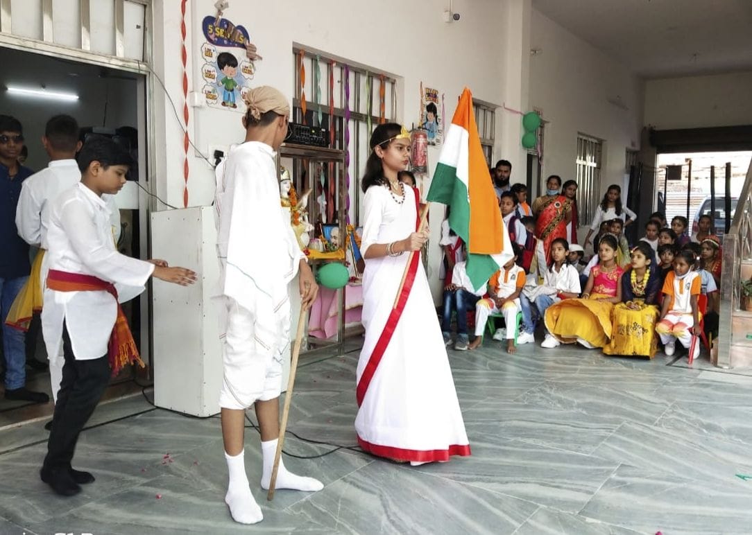 Gandhi and Shastri Jayanti celebrated with pomp in educational institutions