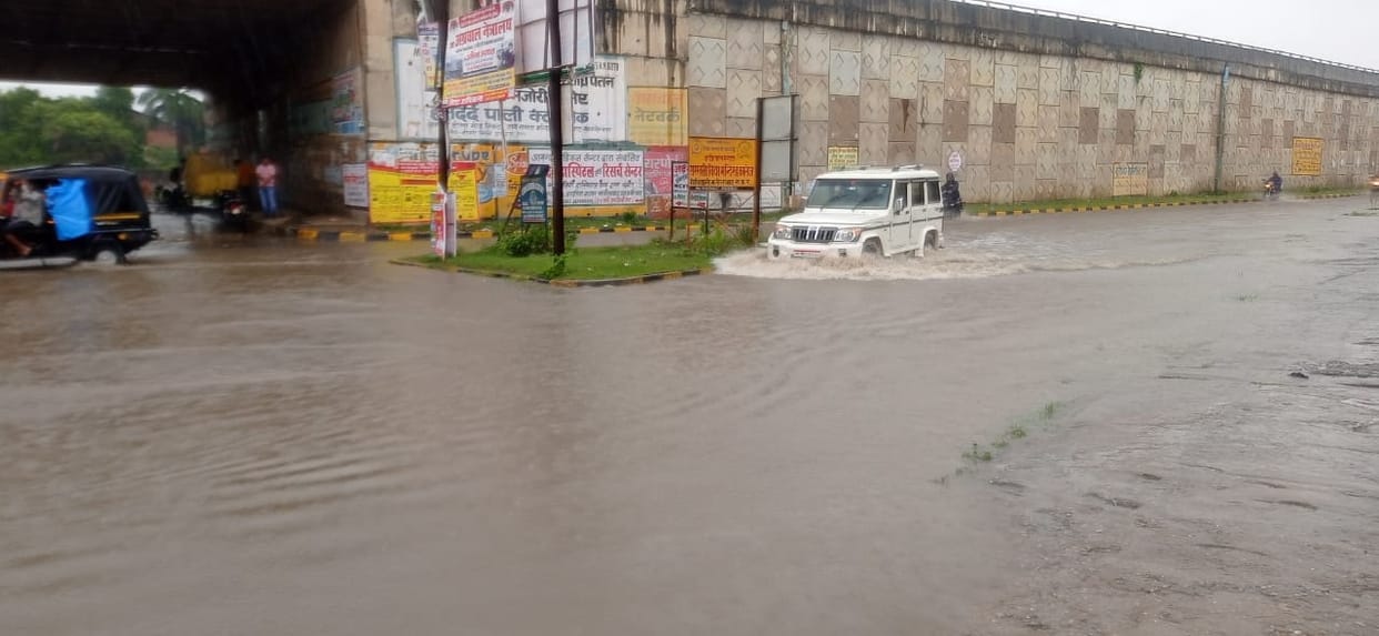 water logging due to rain
