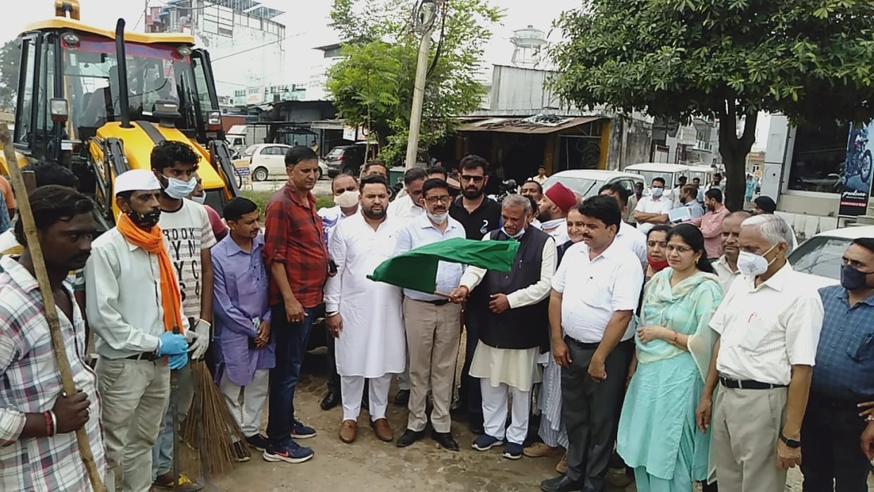 Rejuvenation Integrated Ward Improvement Campaign started in Paonta
