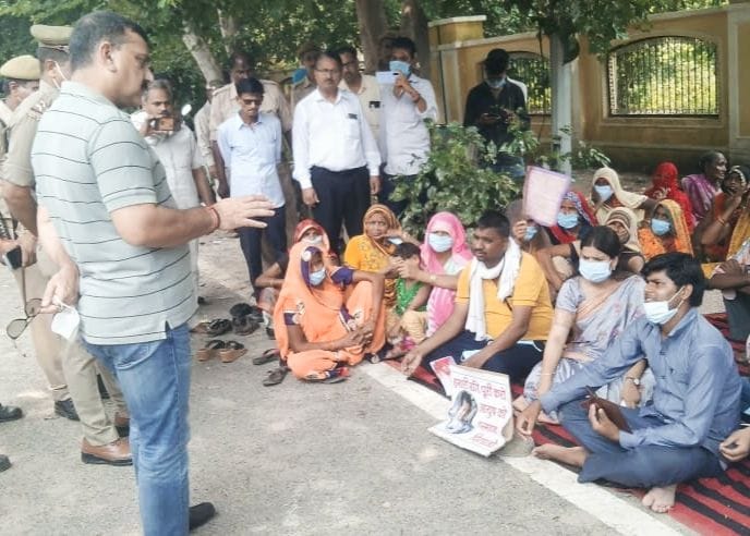 The fast of many villagers ends, the police will investigate the second police station