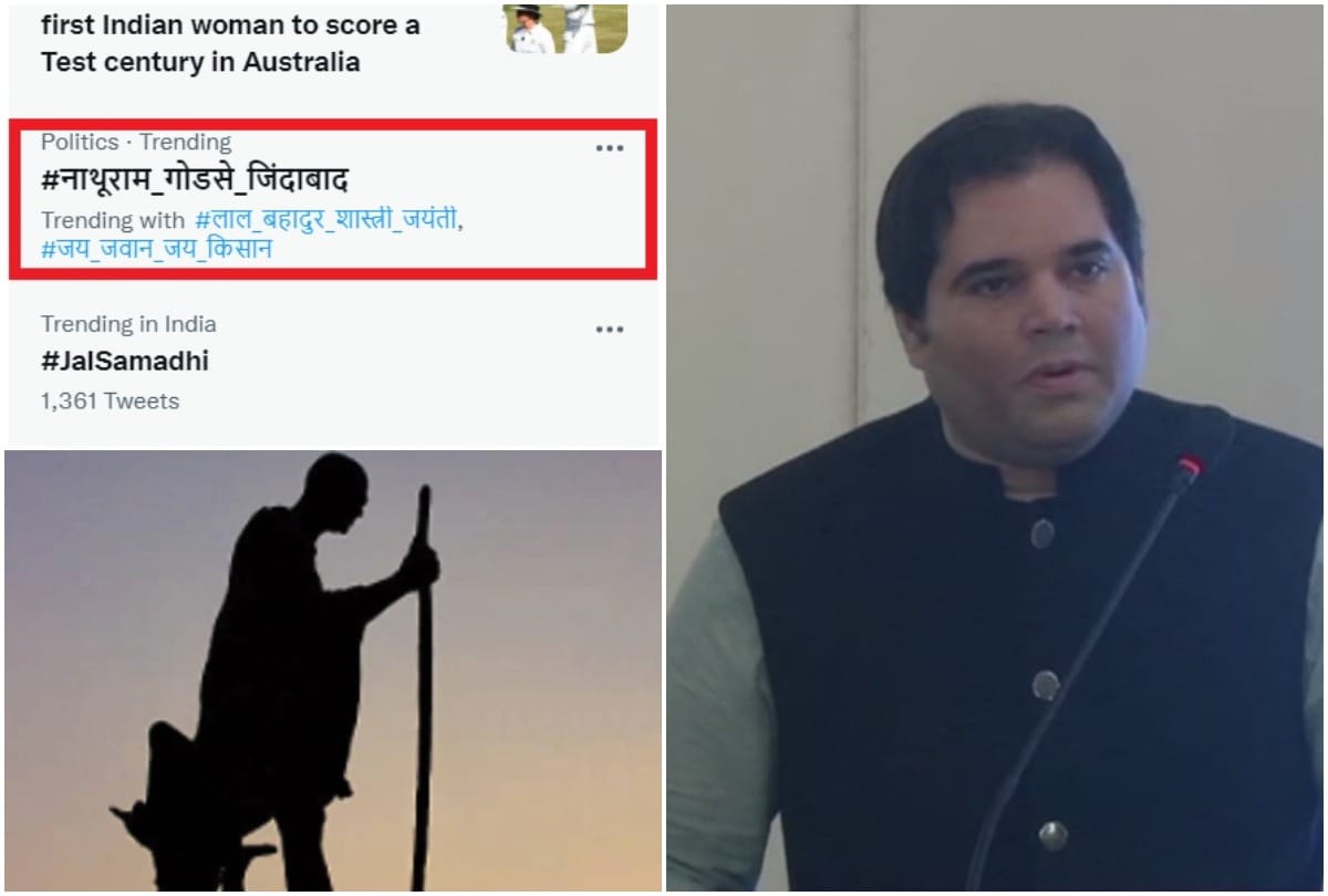 Country observes Gandhi Jayanti on Oct 2nd but twitter trends with Nathuram Godse Zindabad