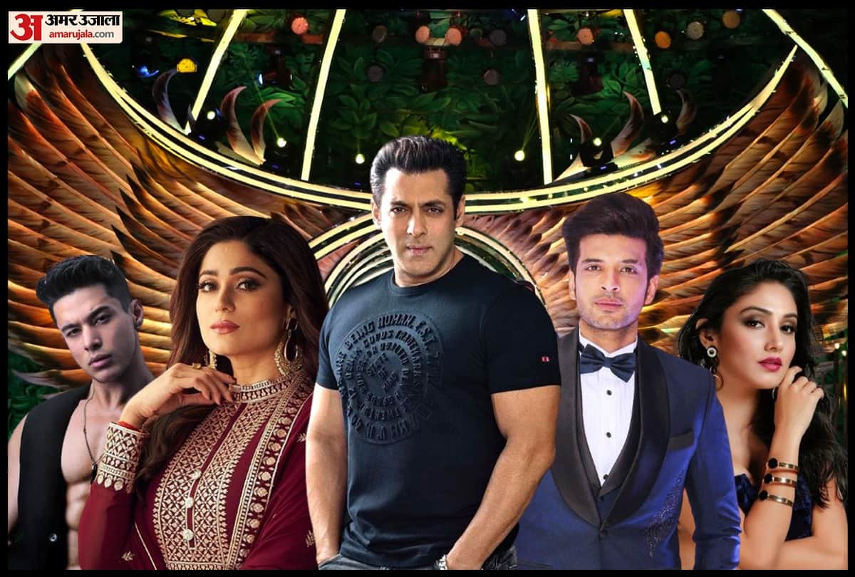 Bigg boss 15 grand premier salman khan show live contestants full list latest updates of bb 15 in hindi Shamita Shetty Umar Riaz Sidharth Shukla Jay Bhanushali BB jungle
