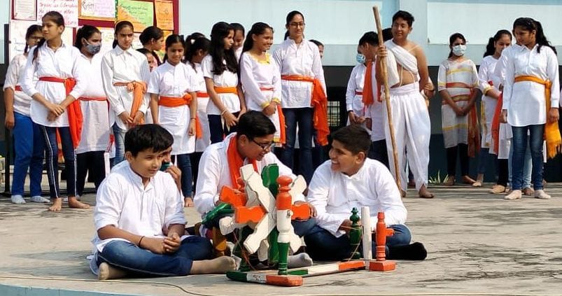 Celebrated the birth anniversary of Mahatma Gandhi and Lal Bahadur Shastri