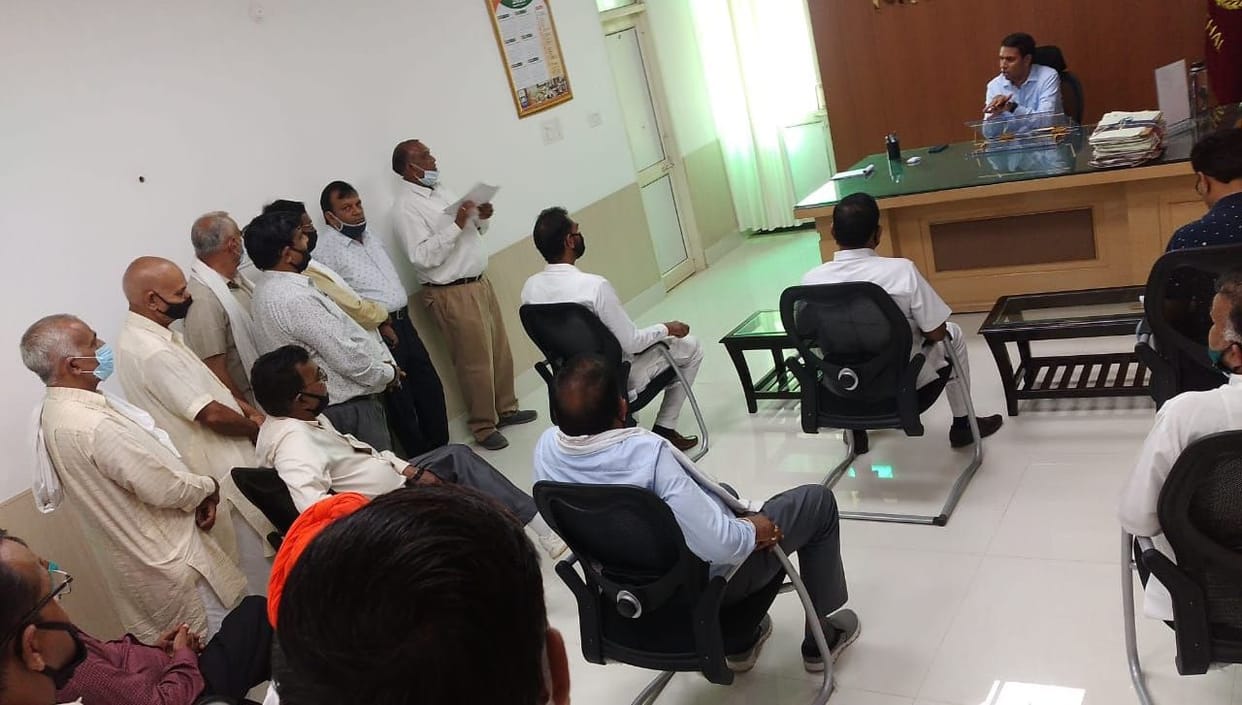 District Agent Association handed over demand letter to DC