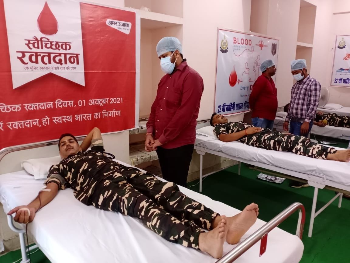 59 SSB jawans became Mahadani by donating blood