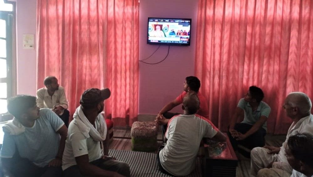 gaandhee jayantee par jal jeevan vishay par dilaee shapath