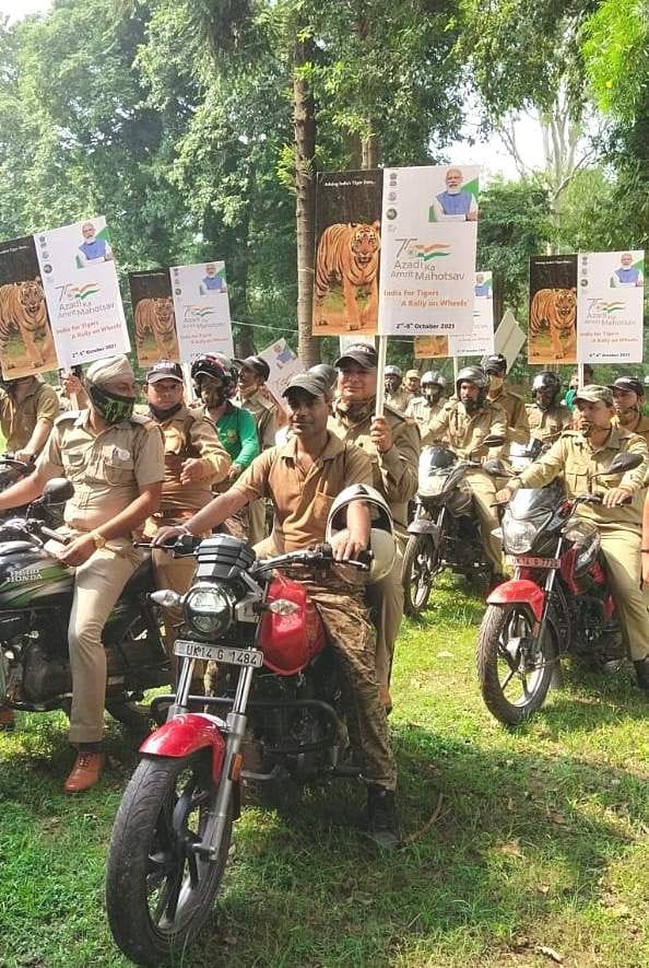 Awareness rally taken out for tiger conservation
