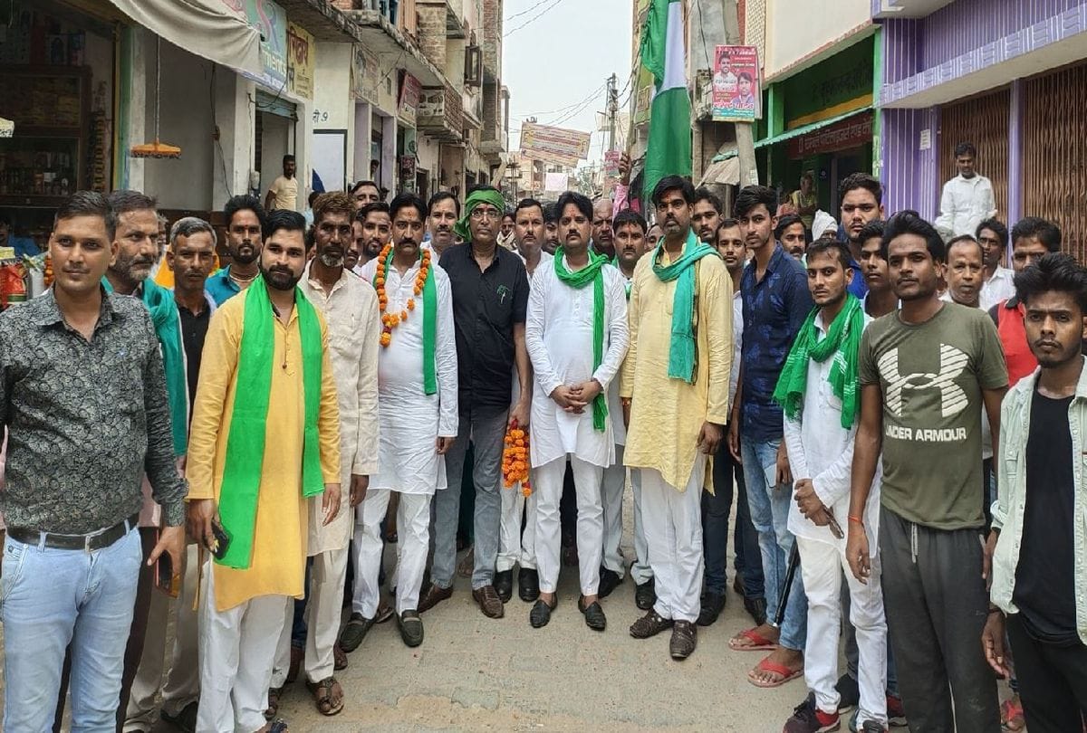 Bharatiya Kisan Union Farmers held Kisan Samman Yatra in Mainpuri