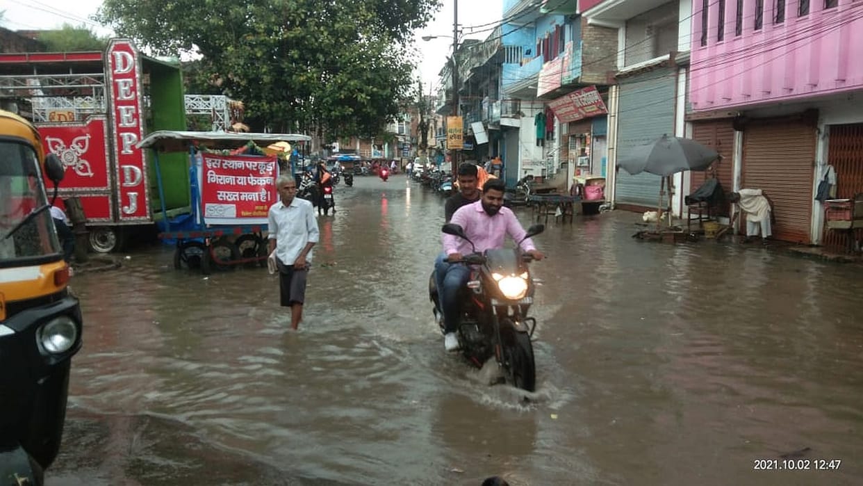 Heavy rain