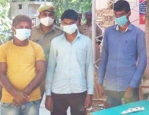 fathepur news,Three arrested for stealing battery from mobile tower