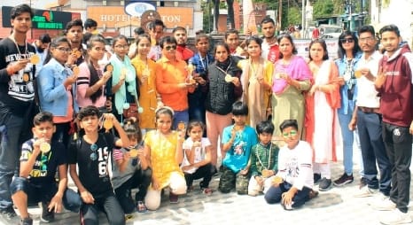 Taekwondo players returned with gold from Dehradun