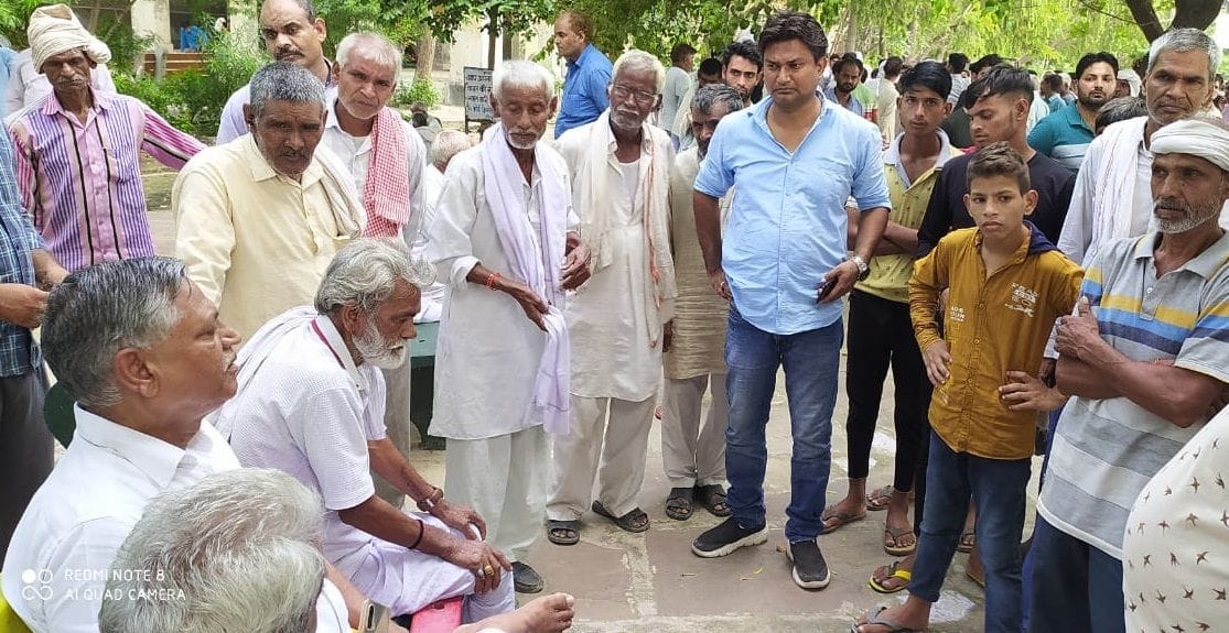 The family members were adamant for not performing the last rites, the body of the young man was found in the Ujina drain on Friday