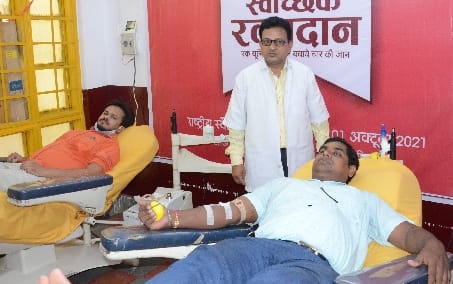 Mahadani came forward to save the lives of unknown people