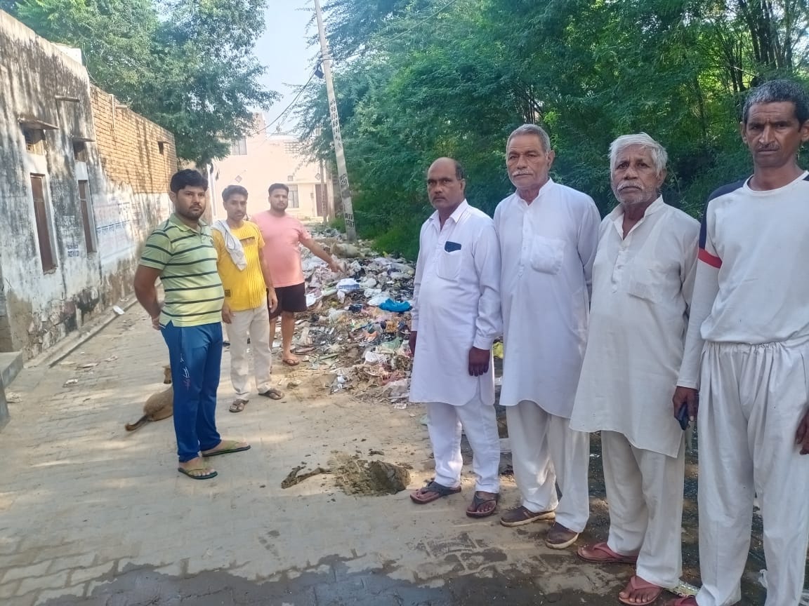 If the garbage from the streets is not picked up in two days, then we will picket the SDM office
