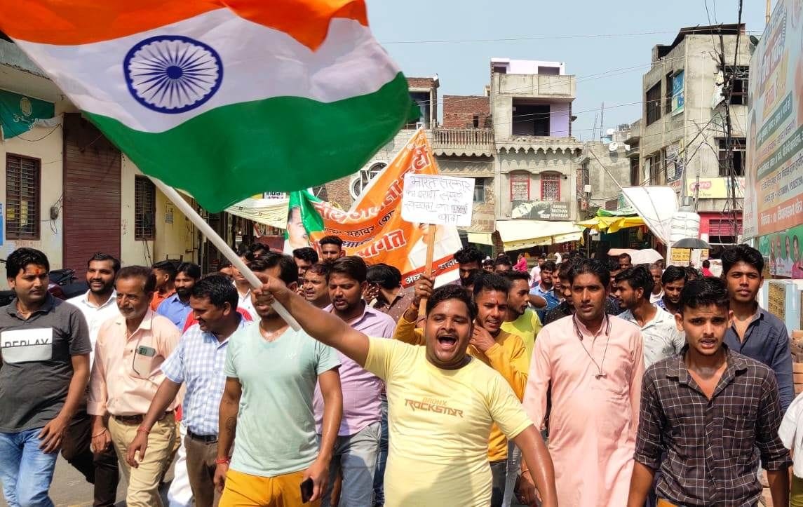 bjp kasganj,bjp up,gandhi jayanti,gandhi 150,tiranga yatra
