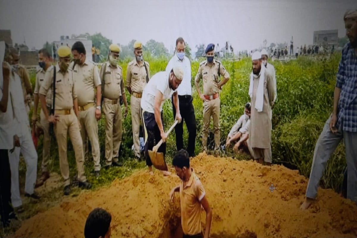 Shadab dead body has been sent again for post-mortem after digging a grave in Saharanpur