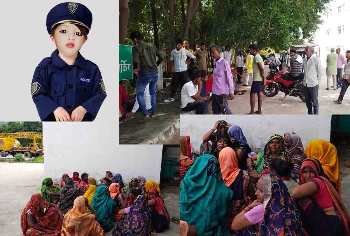 Etawah: High speed school bus crushes innocent, painful death in hospital
