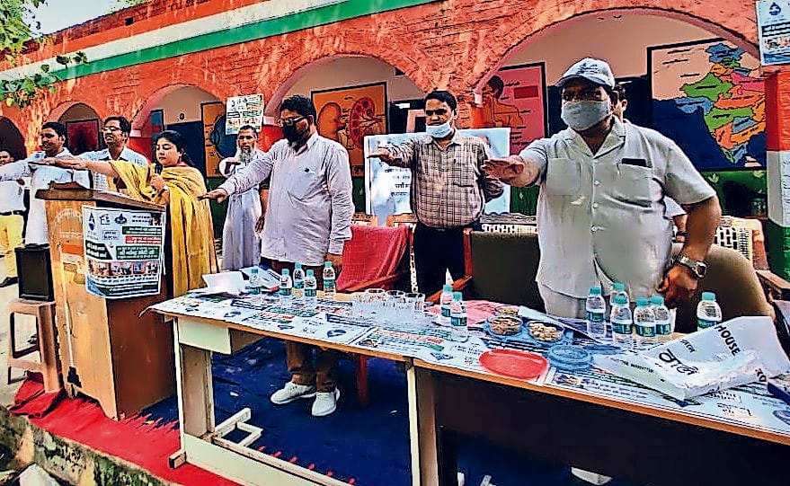 Pledge administered for water conservation in 91 gram panchayats