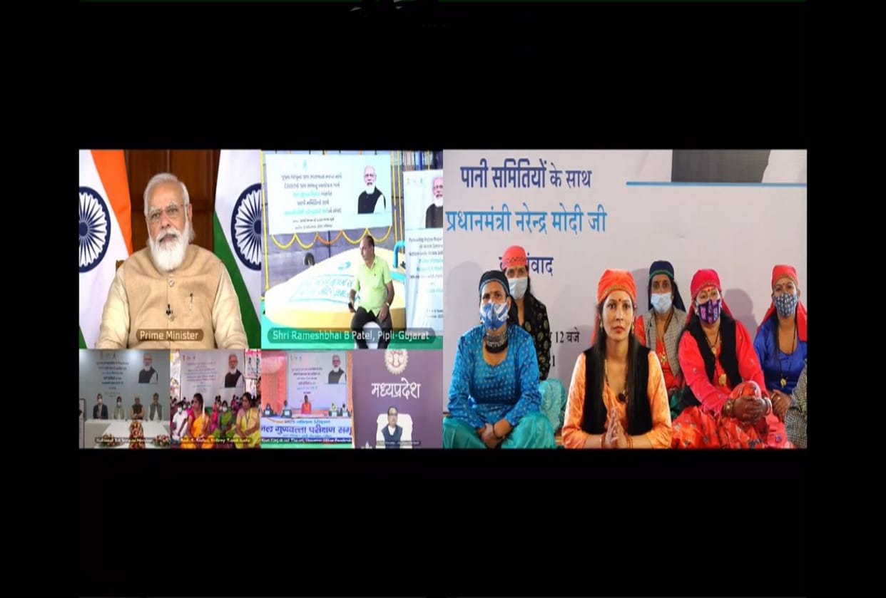 Pm modi to launch jal jeevan mission mobile app, virtual samvad with mussoorie women
