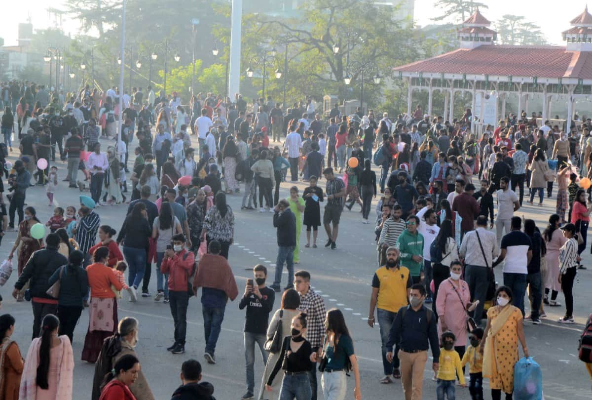 Tourism: Tourist rush at hill stations of himachal on weekends, Hotel packed in Hills Queen Shimla