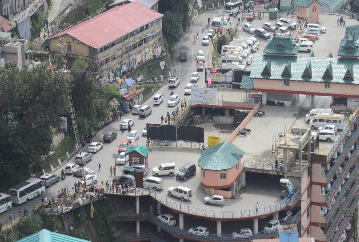 Tourism: Tourist rush at hill stations of himachal on weekends, Hotel packed in Hills Queen Shimla