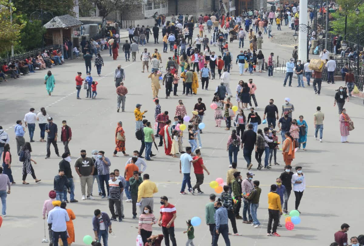Tourism: Tourist rush at hill stations of himachal on weekends, Hotel packed in Hills Queen Shimla