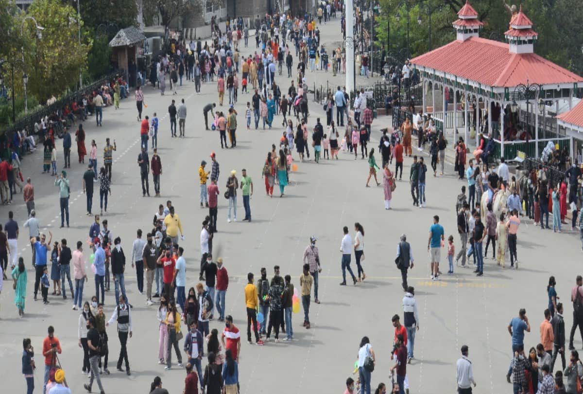 Tourism: Tourist rush at hill stations of himachal on weekends, Hotel packed in Hills Queen Shimla