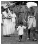 Two daughters of Haldaur were married in Mahatma Gandhi's family